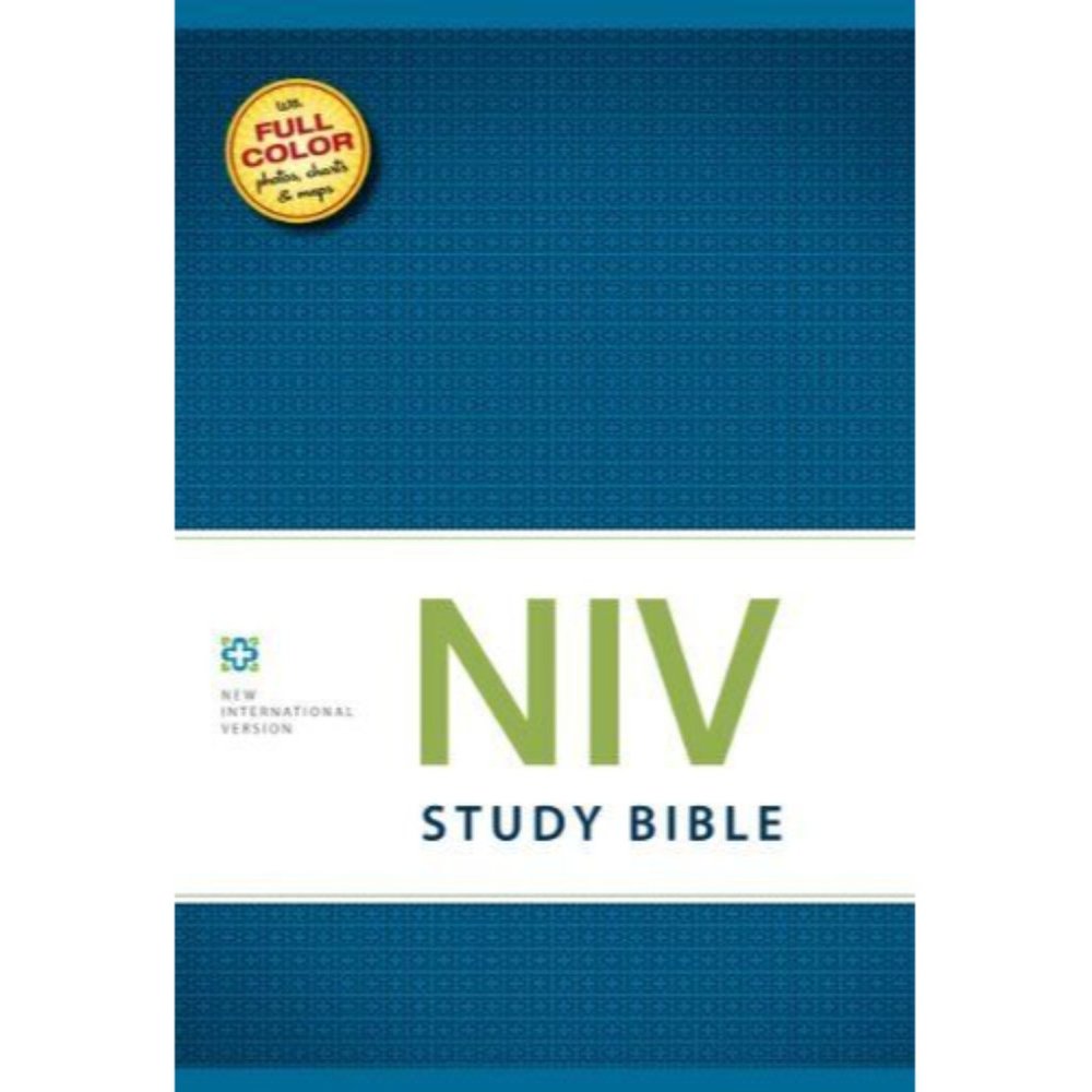 NIV Study Bible, Personal Size, Hardcover, Beautiful Red Letter Edition